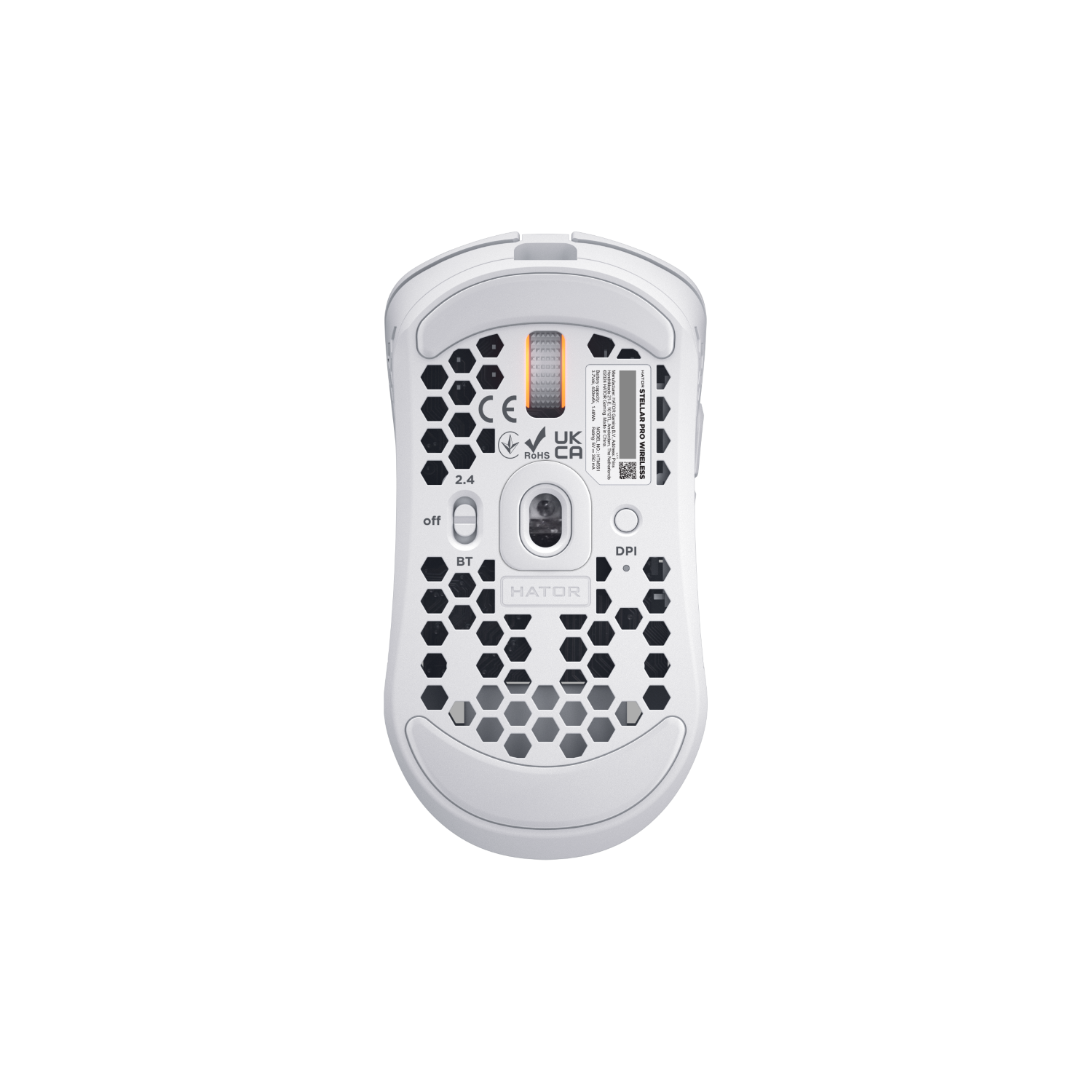 HATOR Stellar Pro Wireless White obraz 5