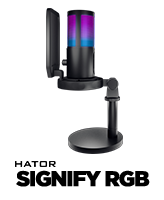 Microphone Hator Signify RGB