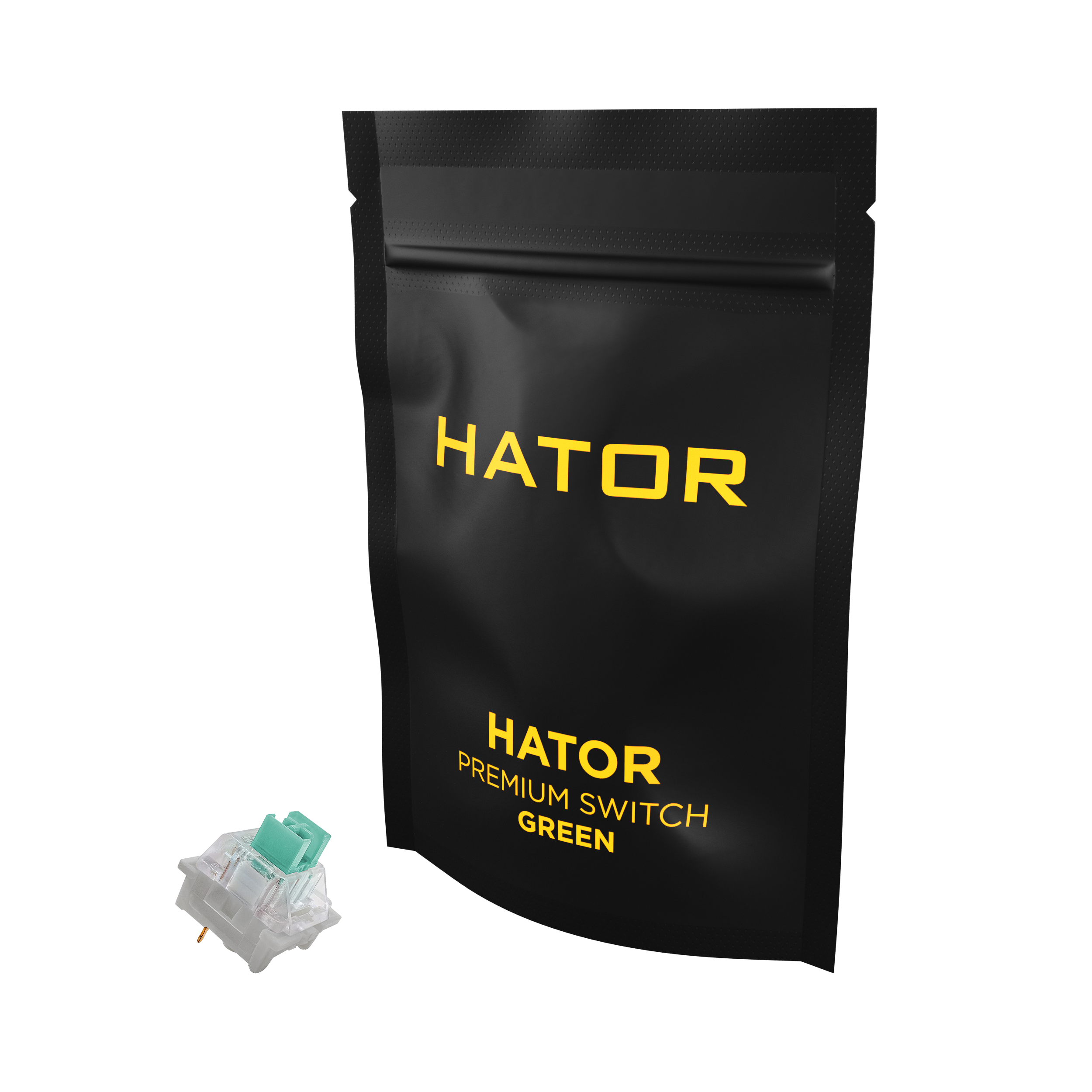 Hator Mechanisches hotswap premium switch kit green