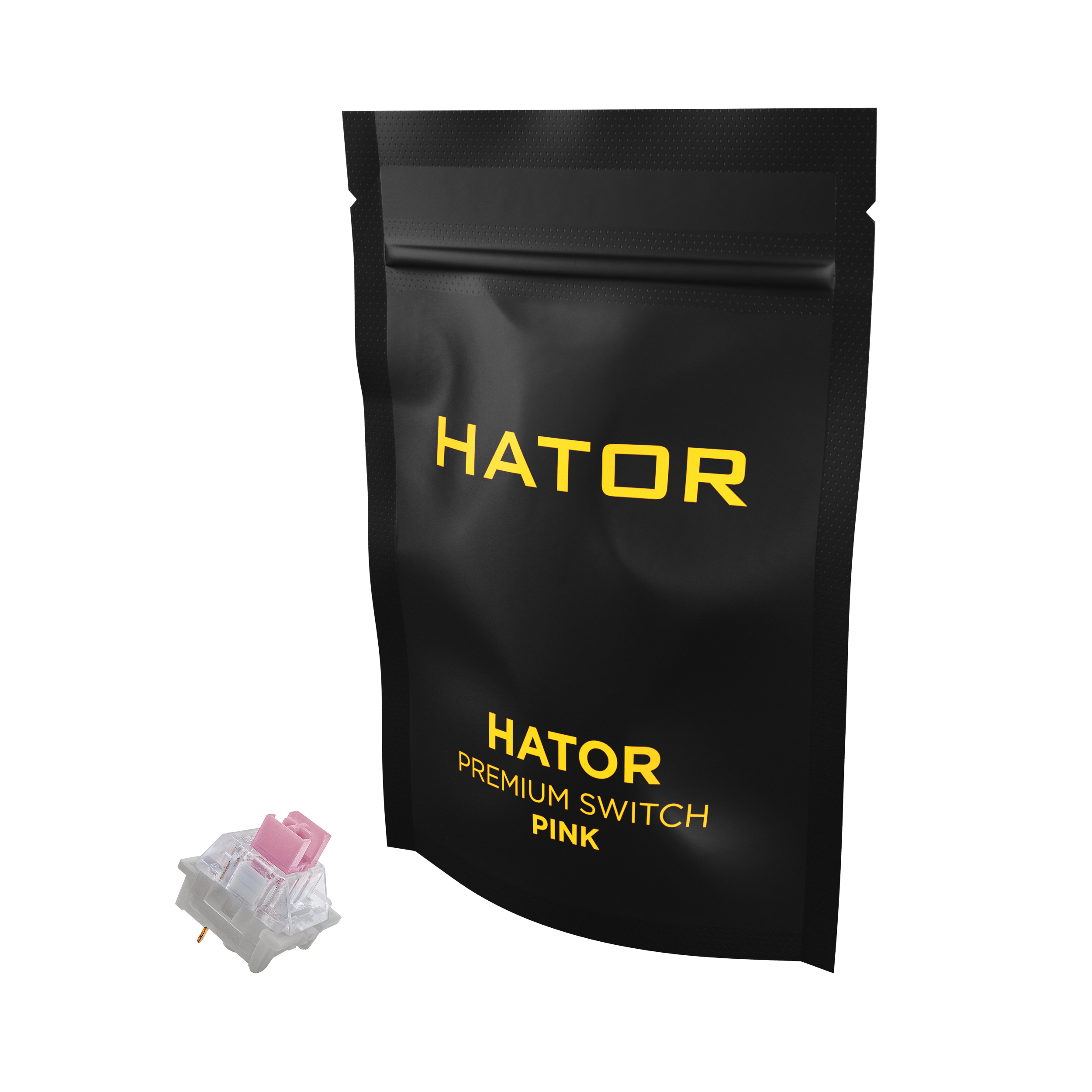 Hator Zestaw przełączników mechanical hotswap premium pink