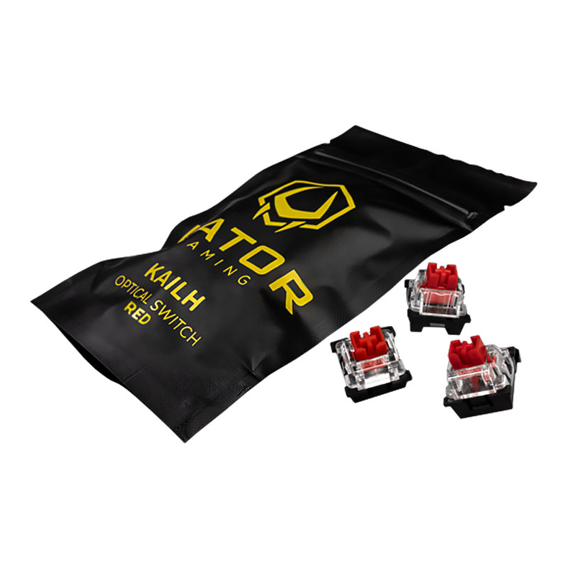 HATOR Set of switches Optical Kailh red