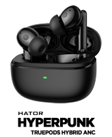 Headset Hator Hyреrpunk Truepods Hybrid ANC